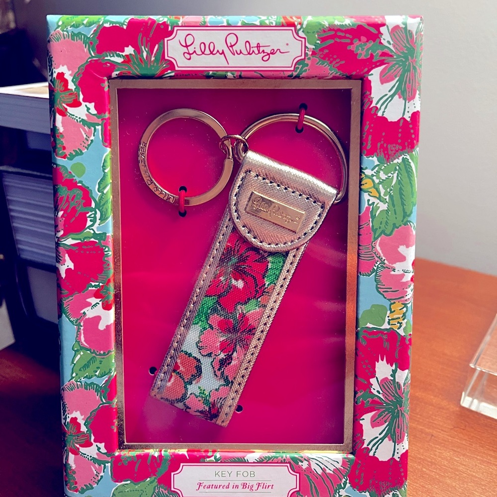 Lilly Pulitzer Key Fob - New in Box